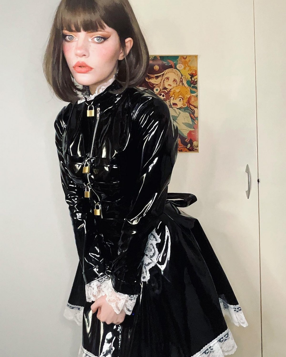 Sexy PVC maid #NaYU5PQa