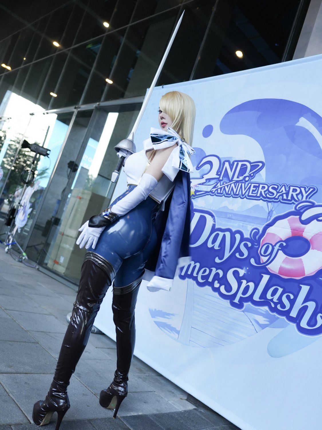 Brown Dust Wilhelmina cosplay - Song Joo A cum tribute #LTltFjhm
